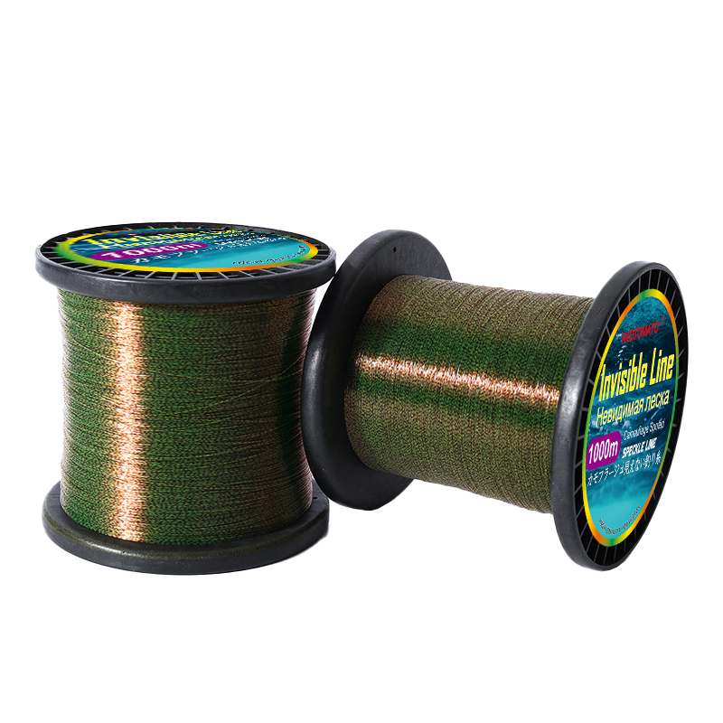Fluorocarbon Line - Żyłka wędkarska powlekana fluorowęglowym 1000M Niewidoczna
