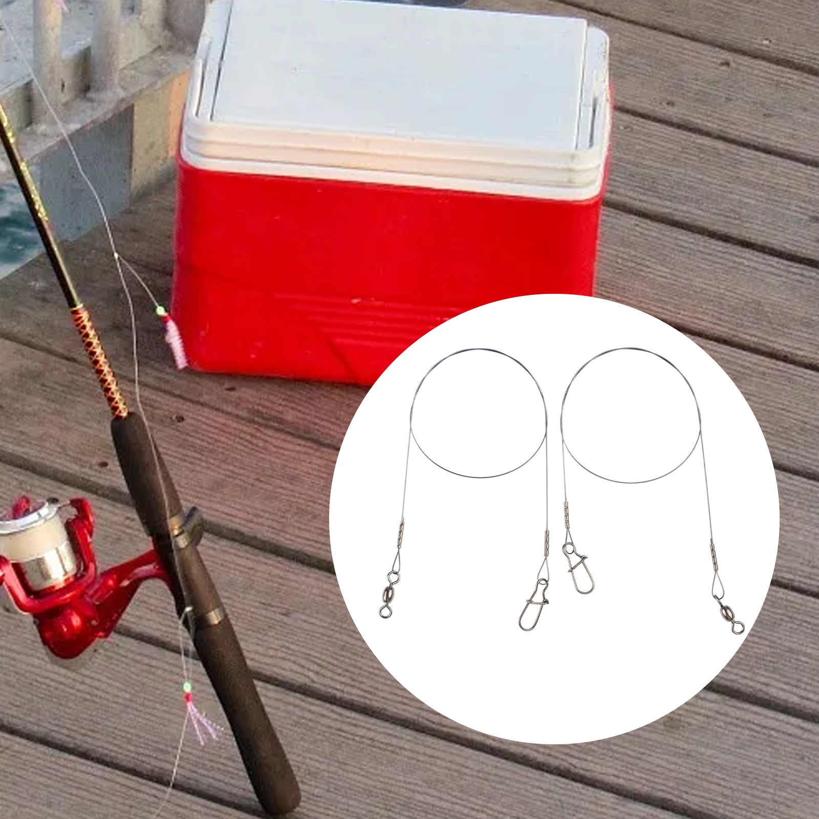 Fishing Line Winder - 2 szt. Tytanowa linka wędkarska z