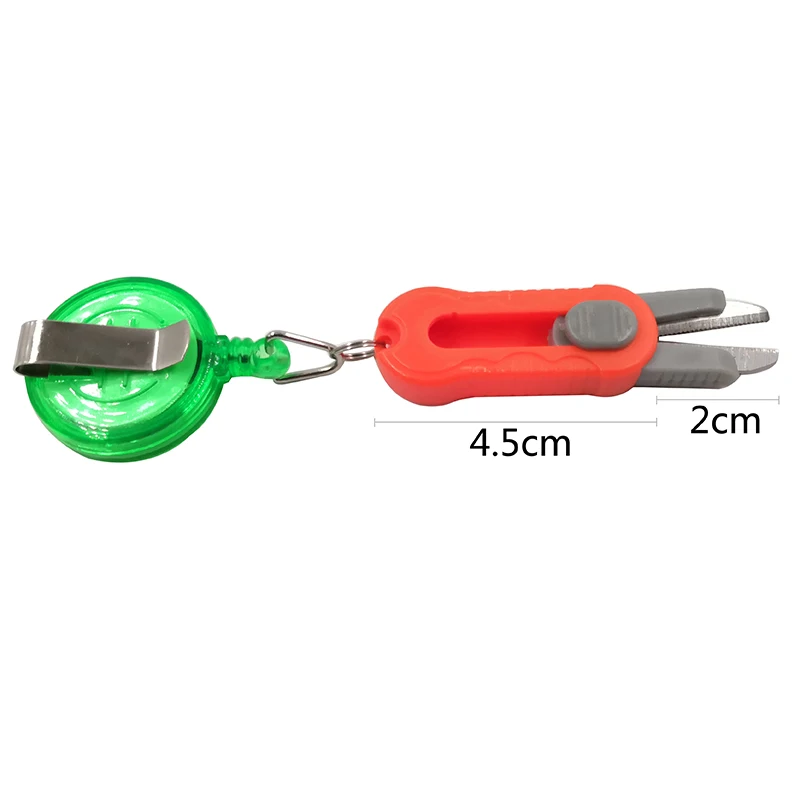 OUTKIT 1szt Mini elastyczne no – Fishing Line Cutter recenzja i cena
